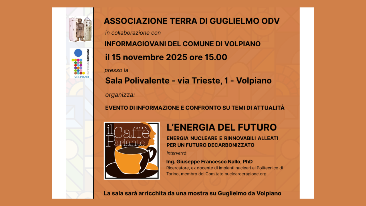 Caffè Parlante – L’energia del Futuro