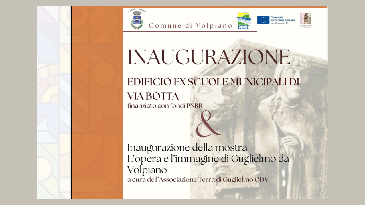 Guglielmo da Volpiano nei nuovi spazi culturali di via Botta